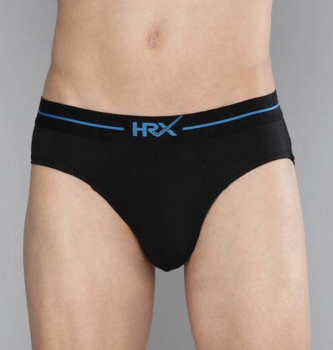 HRX By Hrithik Roshan Men Solid Antimicrobial Lifestyle Briefs